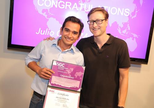 Remise des diplômes VGC