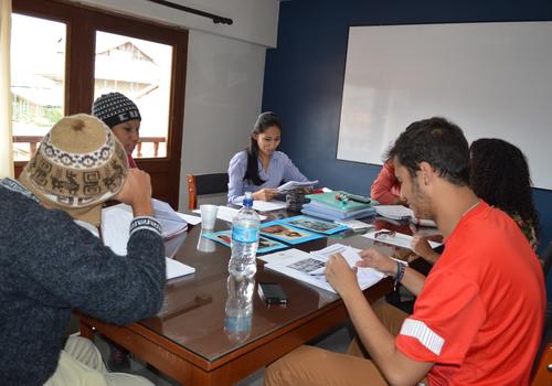 Small group class