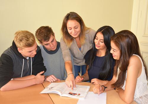 Étudiants en cours