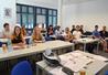 Étudiants en cours d'allemand